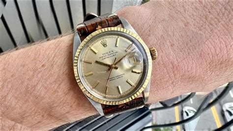 rolex 1601 on wrist